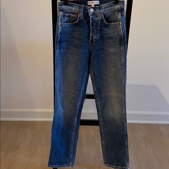 Re/Done Originals 50’s Cigarette Jeans sz 24 - Picture 11 of 16